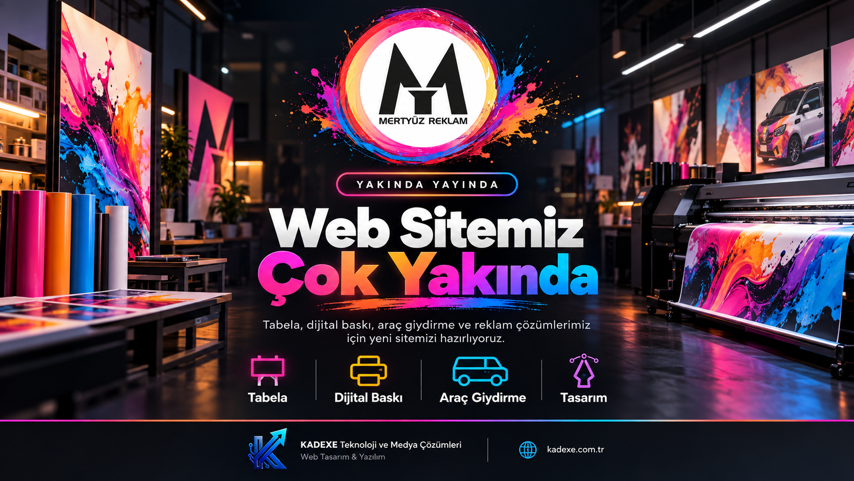 Web sitemiz çok yakında hizmetinizde