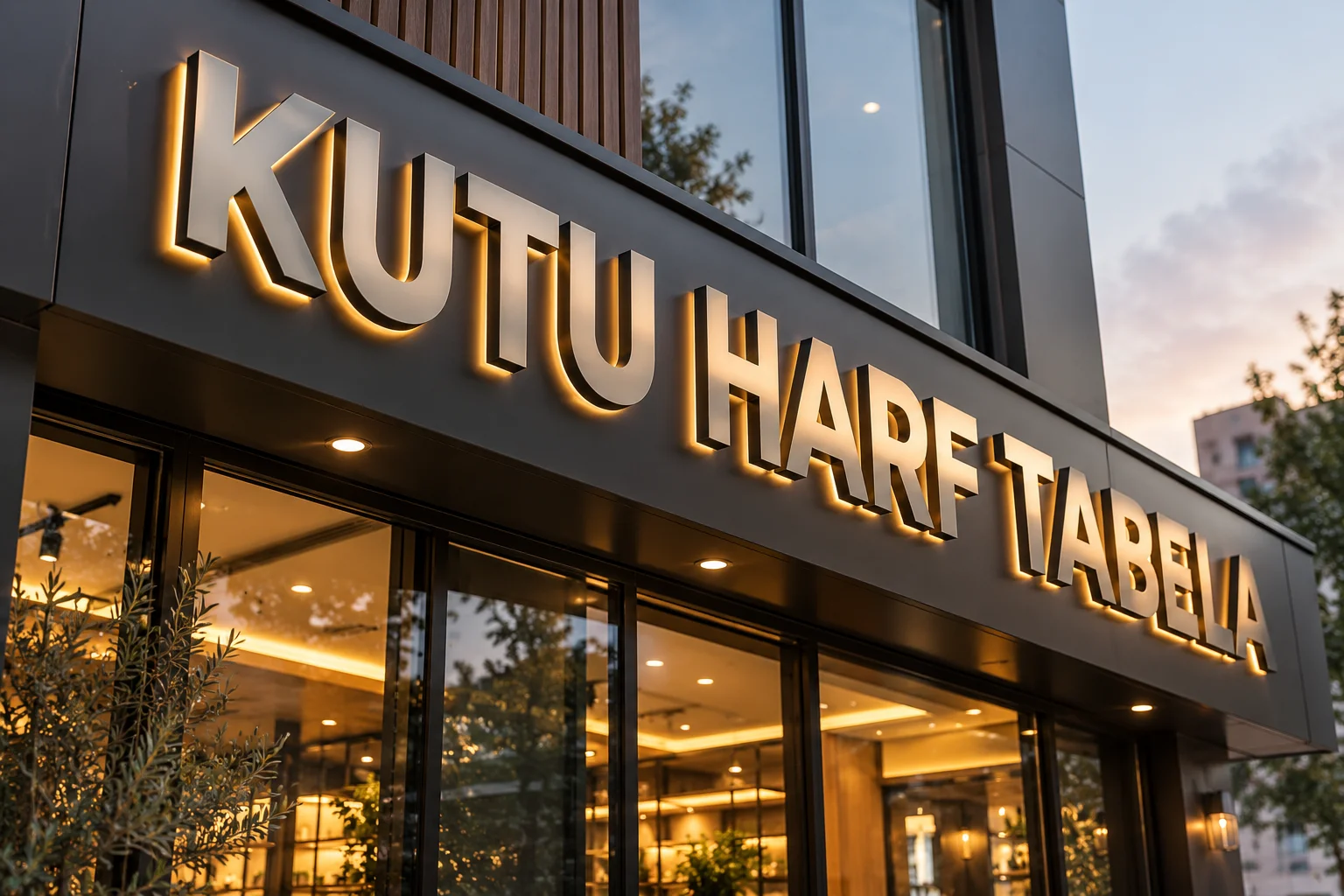 Kutu Harf Tabela
